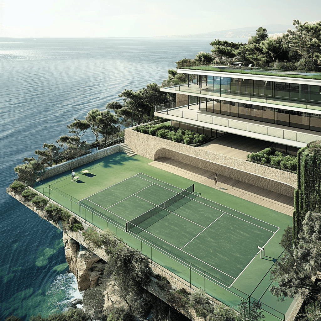 tennis court